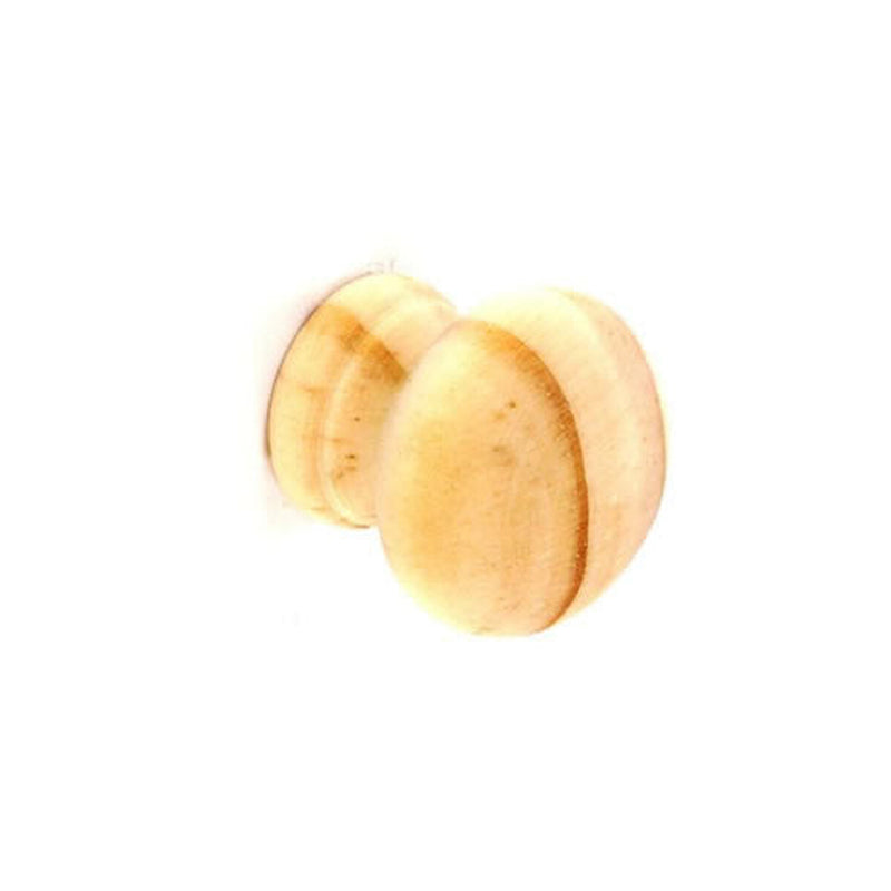 Securit Pine Knobs with Metal Inserts (6) 35mm