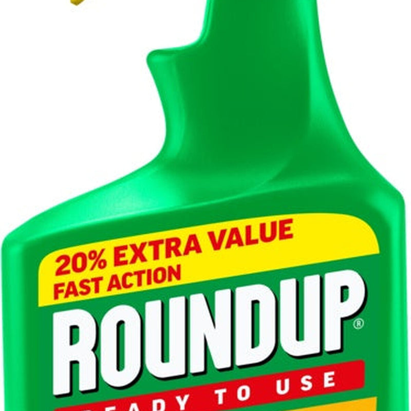 Roundup Total Ready to Use Weedkiller 1L Plus 20% Extra Free