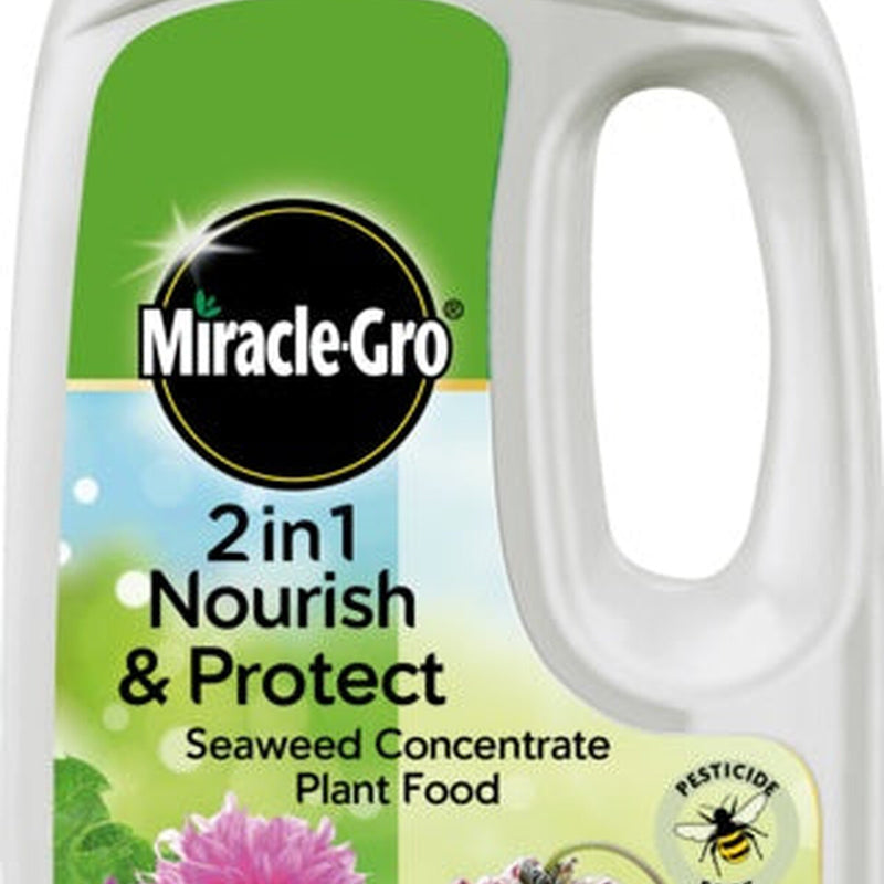 Miracle-Gro® Nourish & Protect Seaweed Plant Food 800ml