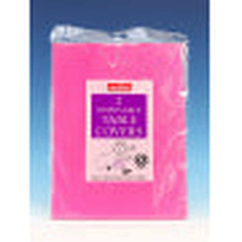 Caroline Square Paper Tablecovers 90cm Hot Pink