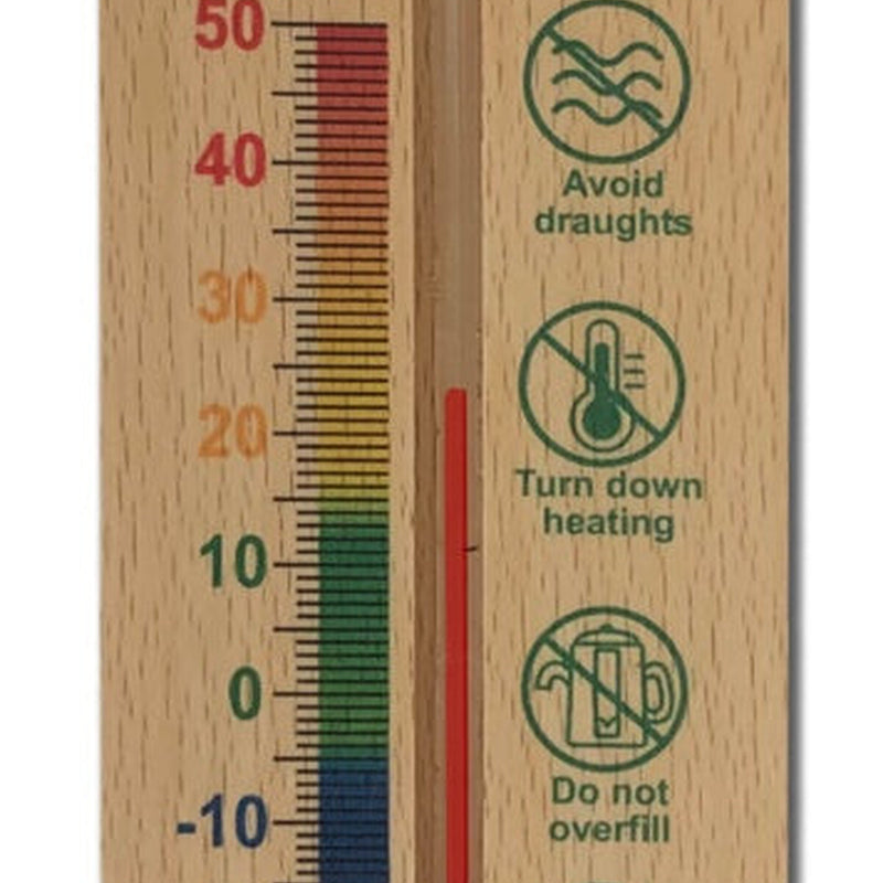Brannan Wide Wall Thermometer 150mm