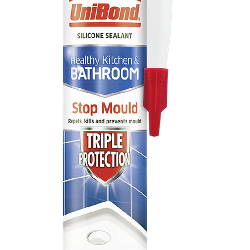 UniBond Anti Mould Triple Protect Cartridge White