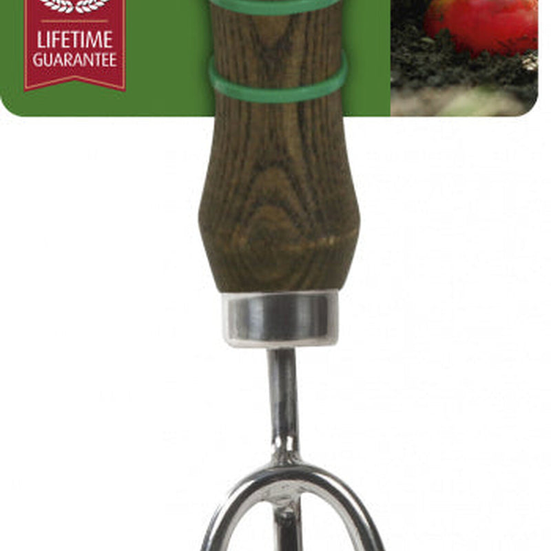 Ambassador Ash Handle Stainless Steel Hand Cultivator