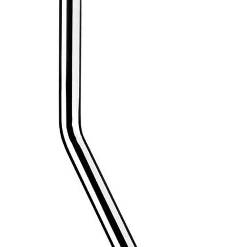Croydex Angled Grab Bar with Concealed Fixing 60cm - Stainless Steel
