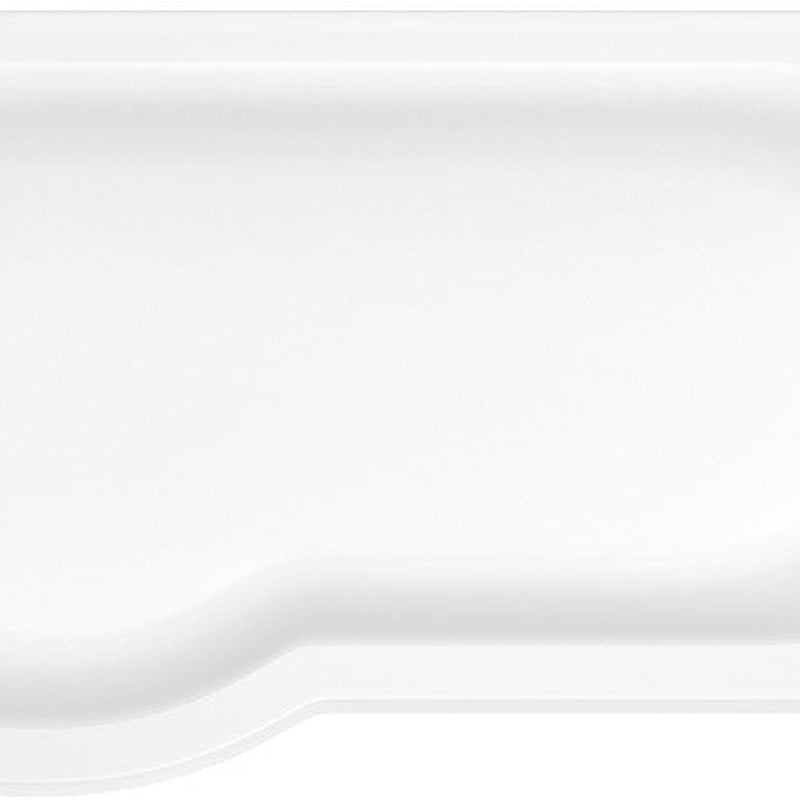 Trojan Concert P Shape Shower Bath RH 1675 x 850 x 750mm