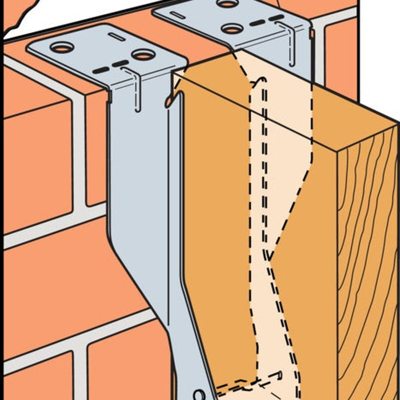 Simpson Strong Tie Timber To Masonry Hanger 100 x 47