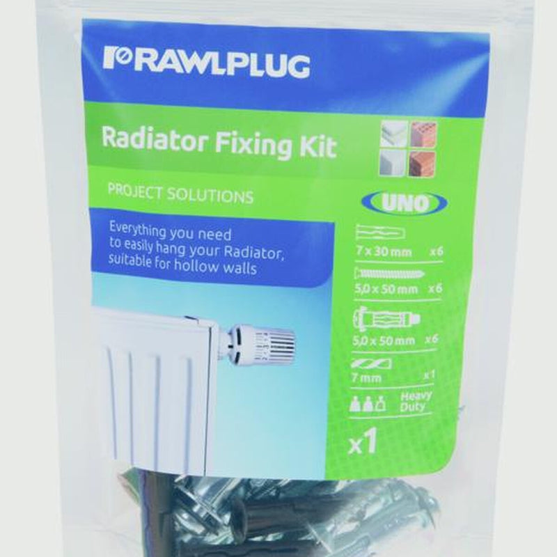 Rawlplug Radiator Fixing Kit