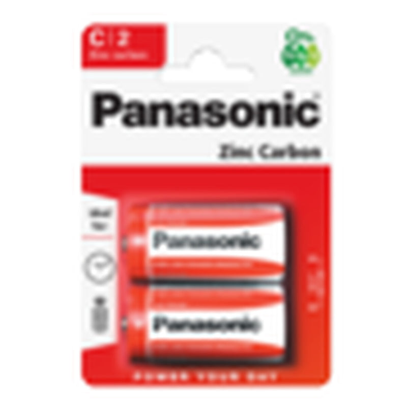 Panasonic Zinc Carbon Batteries C Size