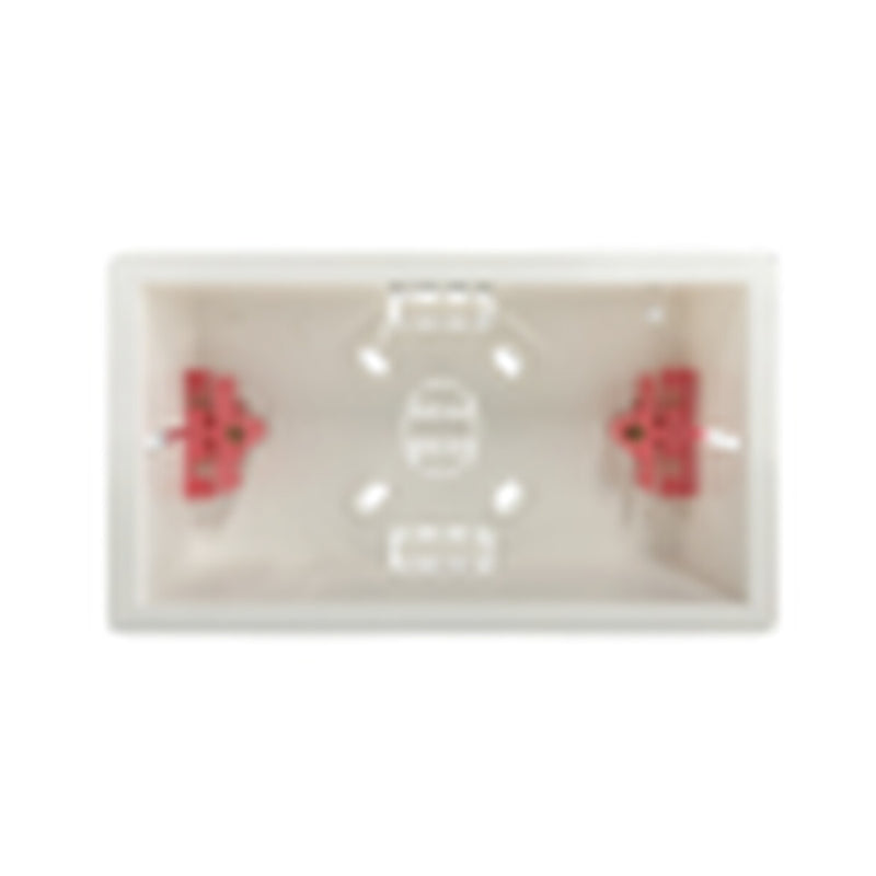 Securlec 2 Gang Dry Lining Box 47mm Deep