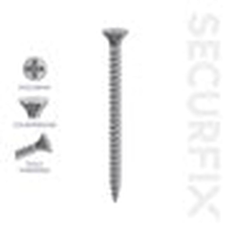 Securfix A2 Stainless Steel Multi-Purpose Screws 6 x 1"-3.5 x 25mm | Pack of 200