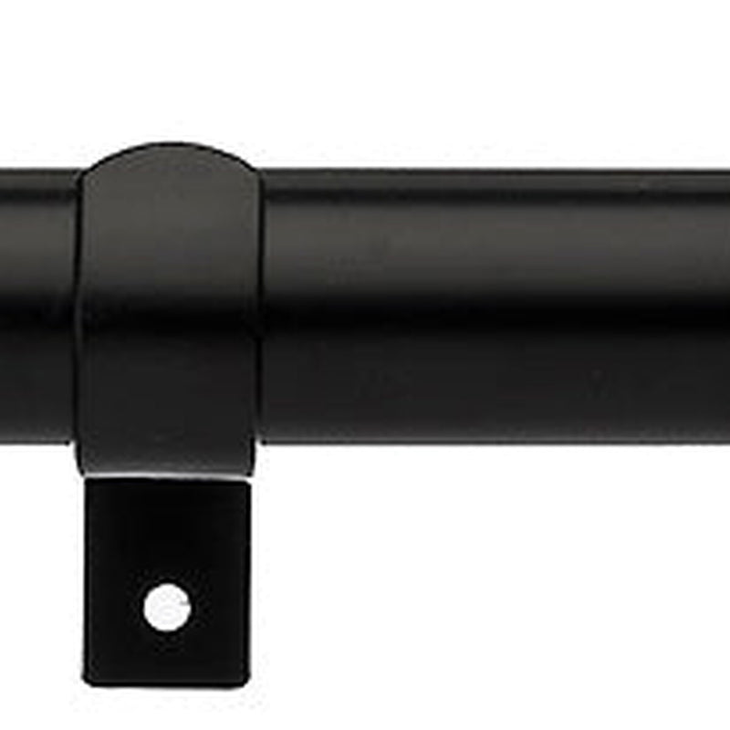 Universal Telescopic Curtain Pole Black