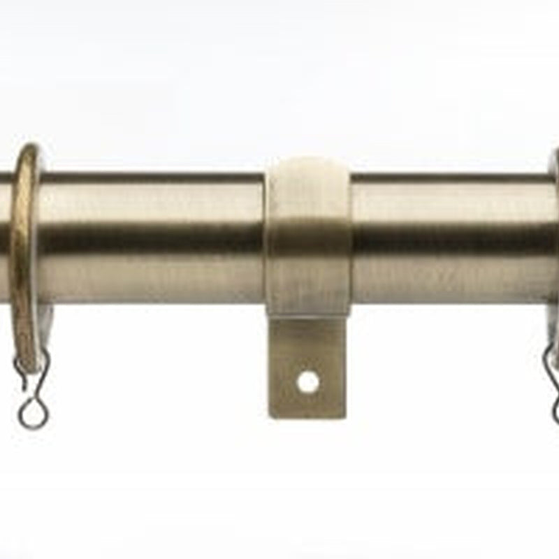 Universal Bay Pole Kit Satin Steel