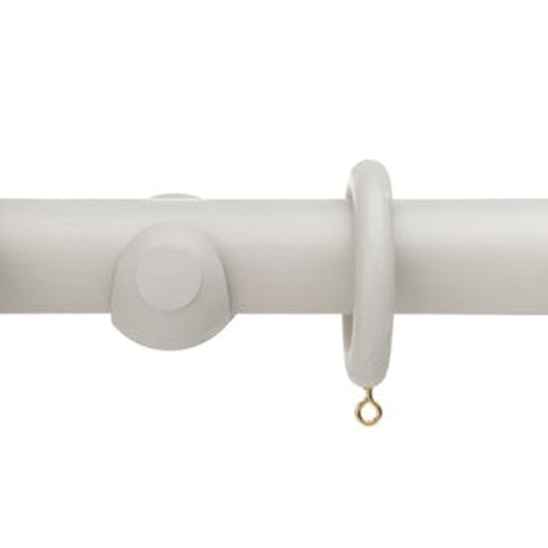 Universal 28mm Wood Pole Kit Grey 120cm