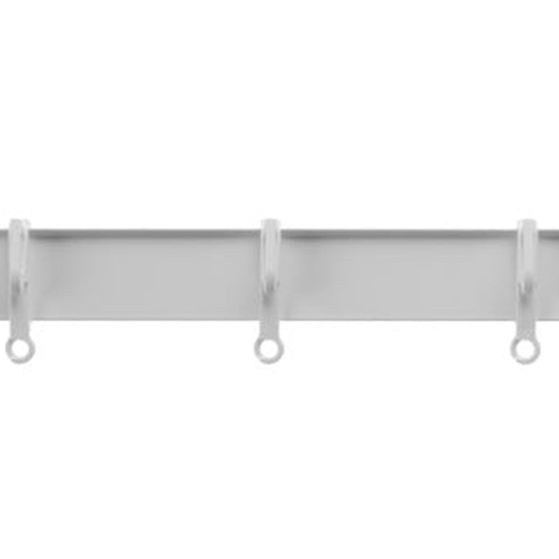 Swish Aluglyde White Track Complete With Fittings 200cm