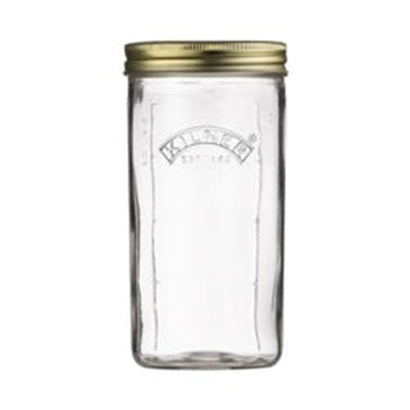 Kilner Wide Mouth Preserve Jar 1L
