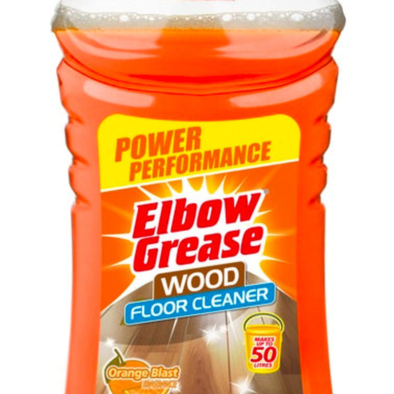 Elbow Grease Wood Floor Cleaner Concentrate 1L Orange Blast