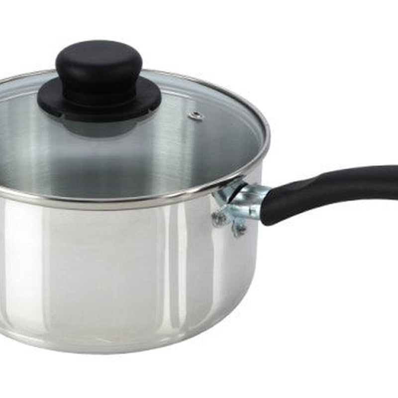 CookEveryday Sauce Pan & Glass Lid 22cm