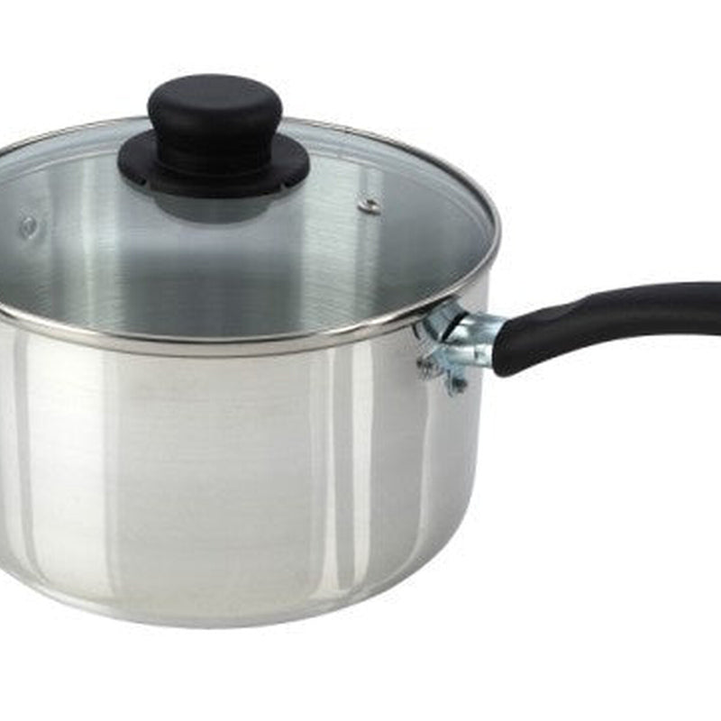 CookEveryday Sauce Pan & Glass Lid 25cm