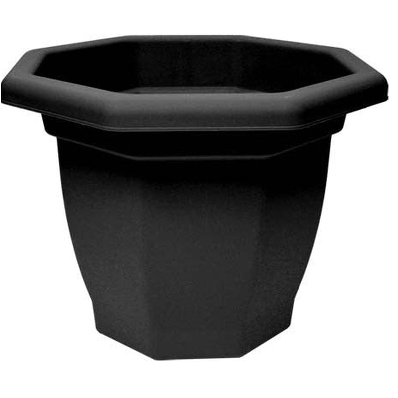 Winchester Octaganol Bell Pot Ebony 50cm