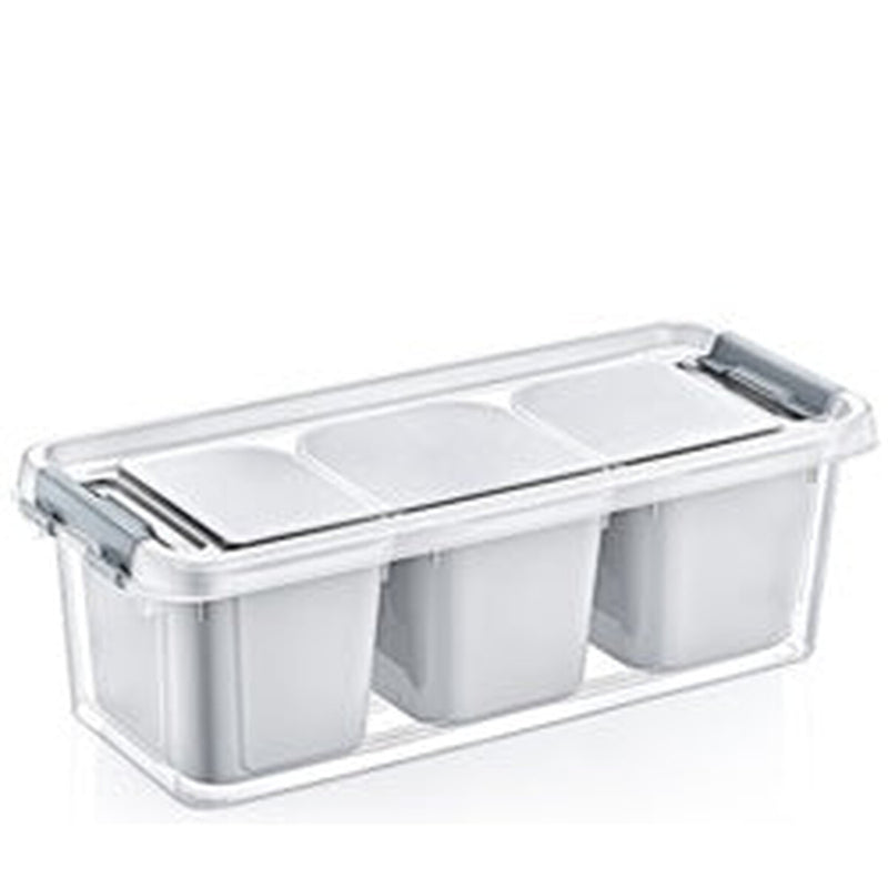 Hobbylife 3 Dividers Deep Grand Organiser Box 1.8L