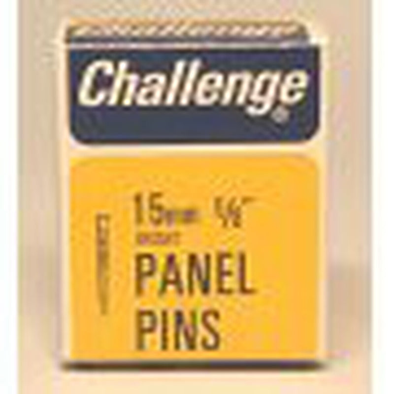 Challenge Panel Pins - Bright Steel (Box Pack) 15mm