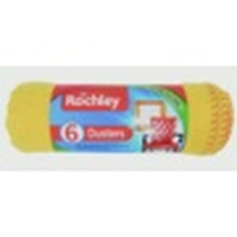 Rochley Standard Yellow Duster 6 Pack