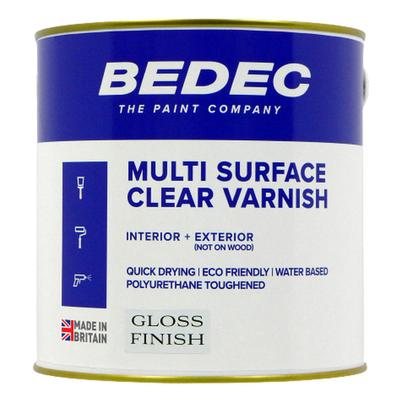Bedec Multi Surface Varnish Satin 1L