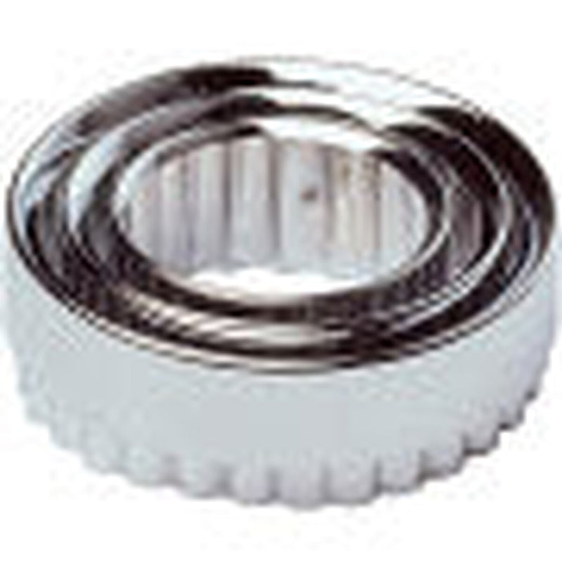 Chef Aid Pastry Cutters Metal (Set of 3)