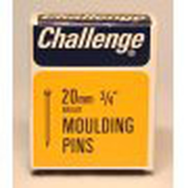 Challenge Moulding Pins (Veneer Pins) - Bright Steel (Box Pack) 20mm