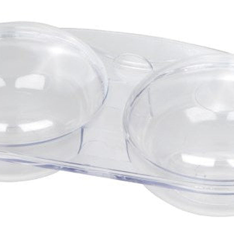 Microwave Essentials 2 Cup Clear Egg Poacher