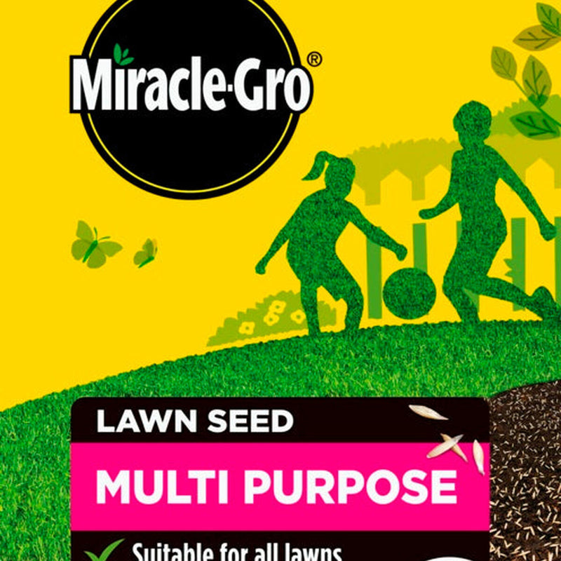 Miracle Gro Multi Purpose Lawn Seed 33m2 Value Pack