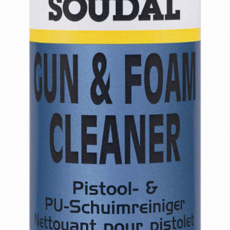 Soudal Gun & Foam Cleaner Colourless 500ml aerosol can