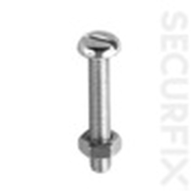 Securfix Pan Head Mach.Screw Zinc Plated M5X50 50 Pack