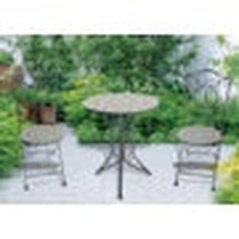 Pagoda Ceramic Bistro Set Bohemian