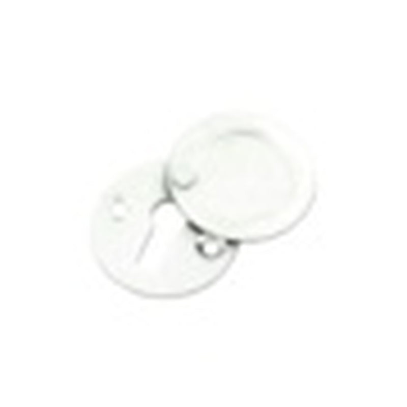 Securit Keyhole Escutcheon Lock Aluminium 30mm - Pack of 5