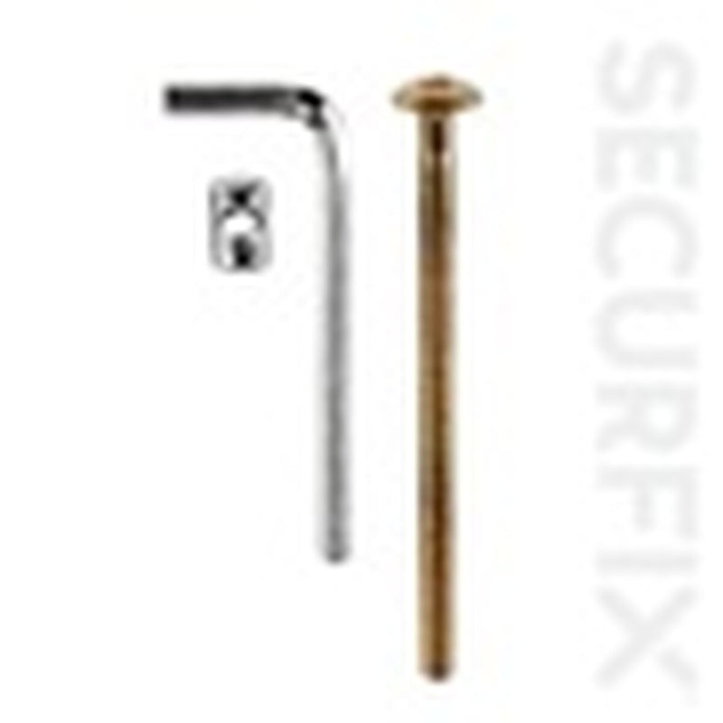 Securfix Furniture Bolt M6X50mm Single