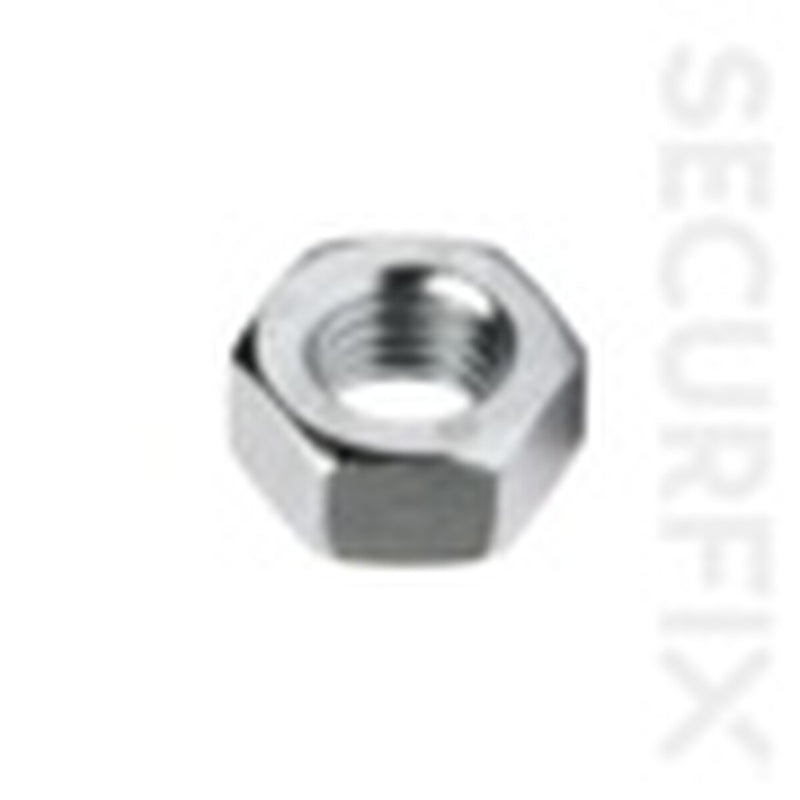Securfix Hexagon Nuts Zinc Plated M12 50 Pack