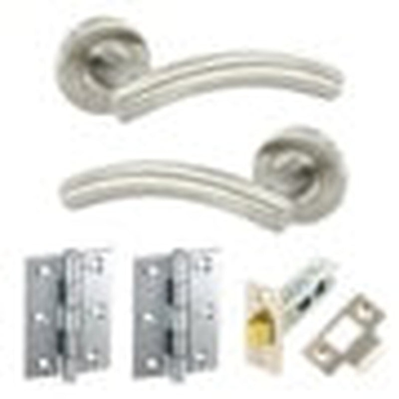 Securit Arc Latch Door Stainless Steel