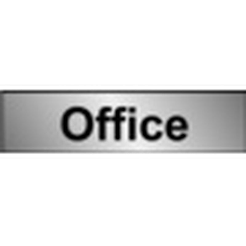 Securit Metal Effect Office 200mmx50mm