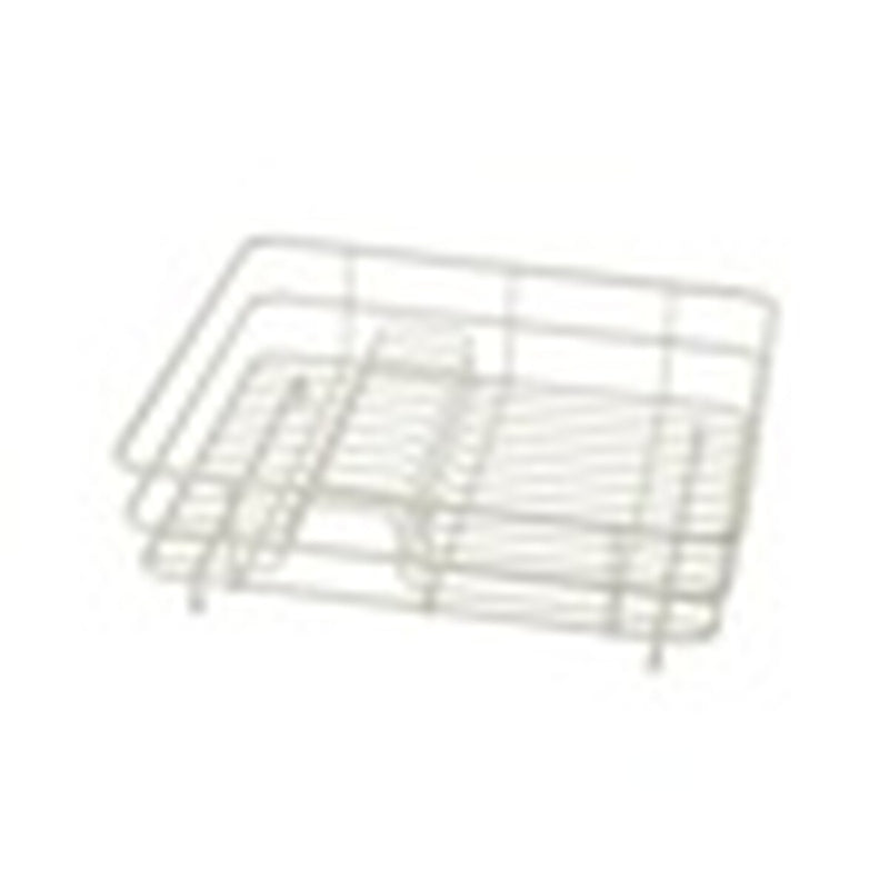 Casa & Casa Small Wire Coated Dish Rack Almond