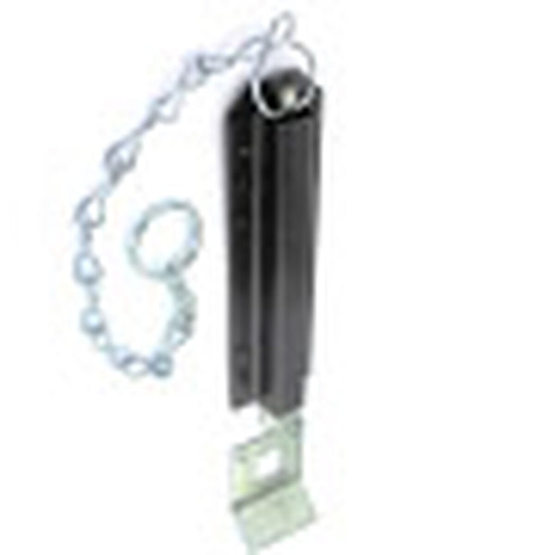 Securit Chain Bolt Black 200mm - Pack of 2