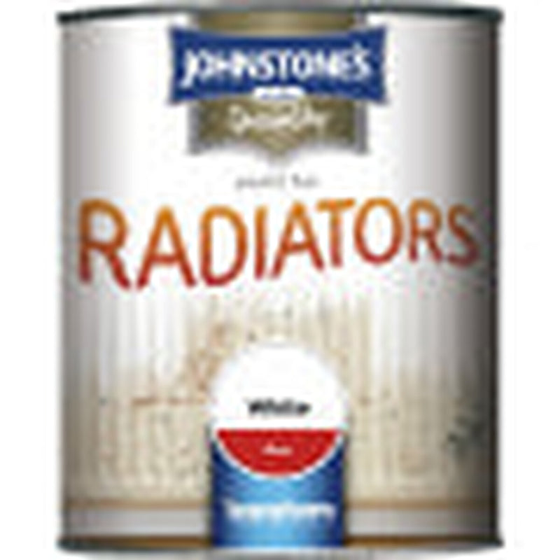 Johnstone's Paint For Radiators 250ml White Gloss