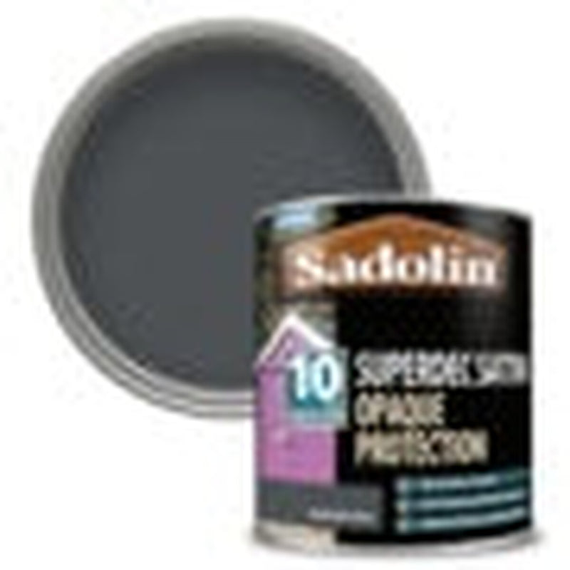 Sadolin Superdec Satin 1L Anthracite Grey