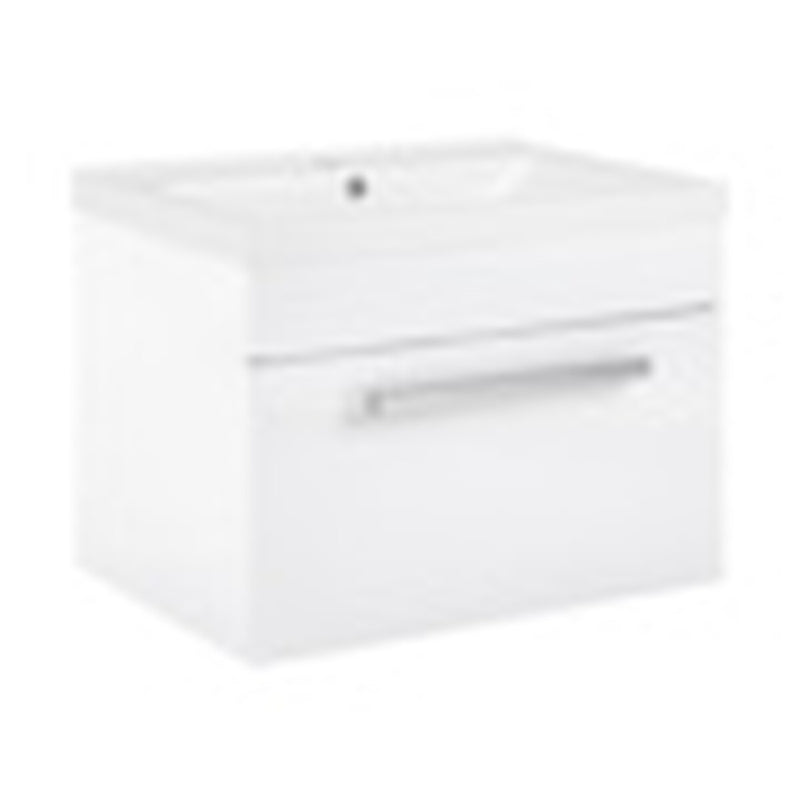 SP Avalon Gloss White Wall Hung Drawer Basin Unit 600mm