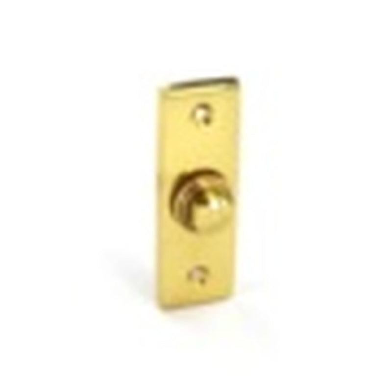 Securit Victorian Bell Push Oblong 75mm - Pack of 5