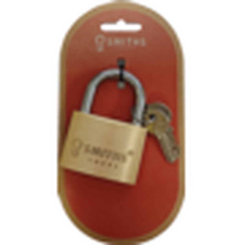 Smiths Locks Brass Padlock 60mm