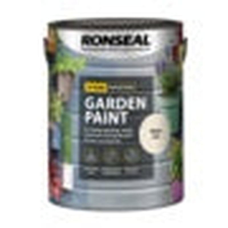 Ronseal Garden Paint 5L White Ash