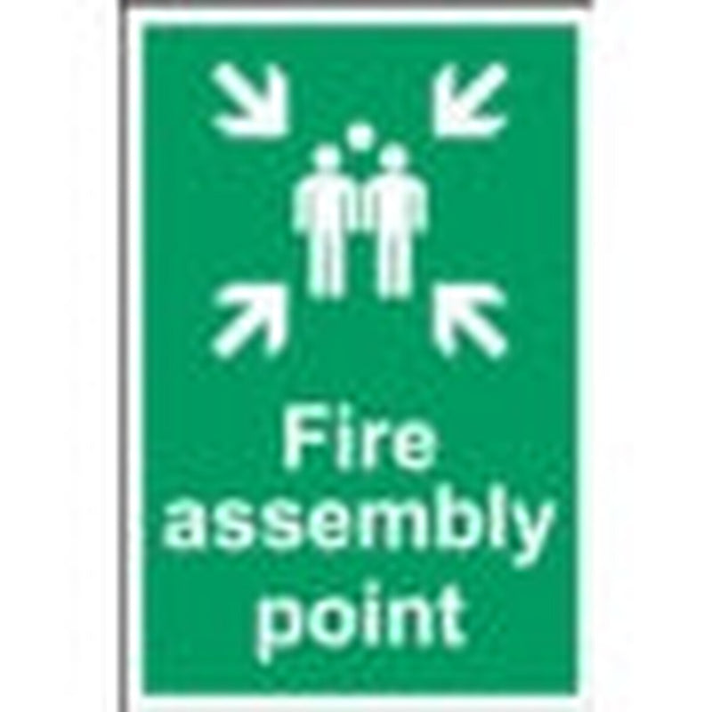 Smiths Architectural Fire Assembly Point Sign 200x300mm