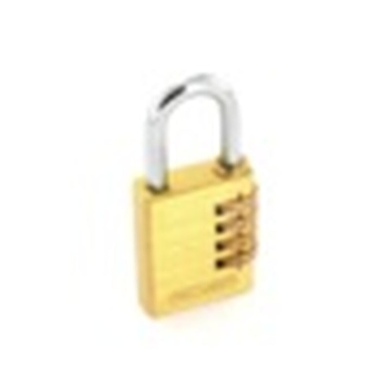 Securit Resettable Code Lock Brass 40mm