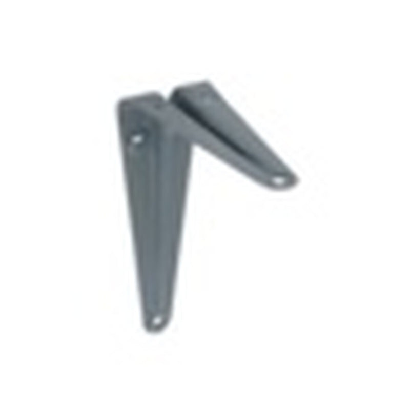 Smiths Ironmongery London Pattern Shelf Bracket 6 x 5" (150 x 125mm) Grey Pack 20